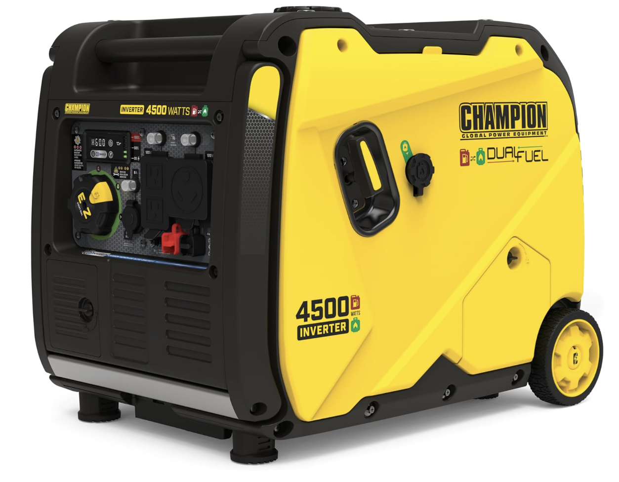Champion dual fuel portable generator
