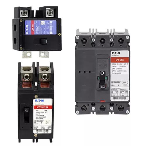 Eaton breakers used to identify BR or CH panel