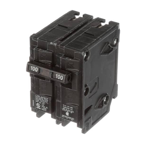 Double pole breaker used for generator interlock setup