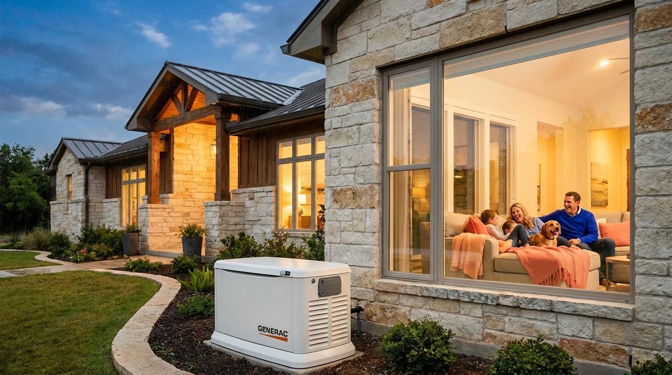 Portable generator versus standby generator for central air conditioning