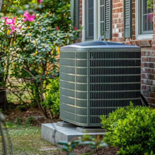 Central Air Conditioner Power Consumption Residential central air conditioner outdoor condenser with a high compressor startup surge