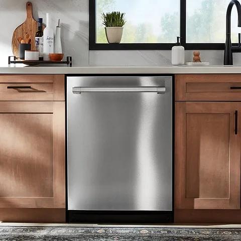 Dishwasher Electricity Consumption Built-in residential dishwasher that uses electricity for water heating, pumping, and drying