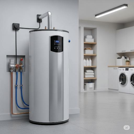 Electric Water Heater Energy Use Residential electric tank water heater used in backup power planning